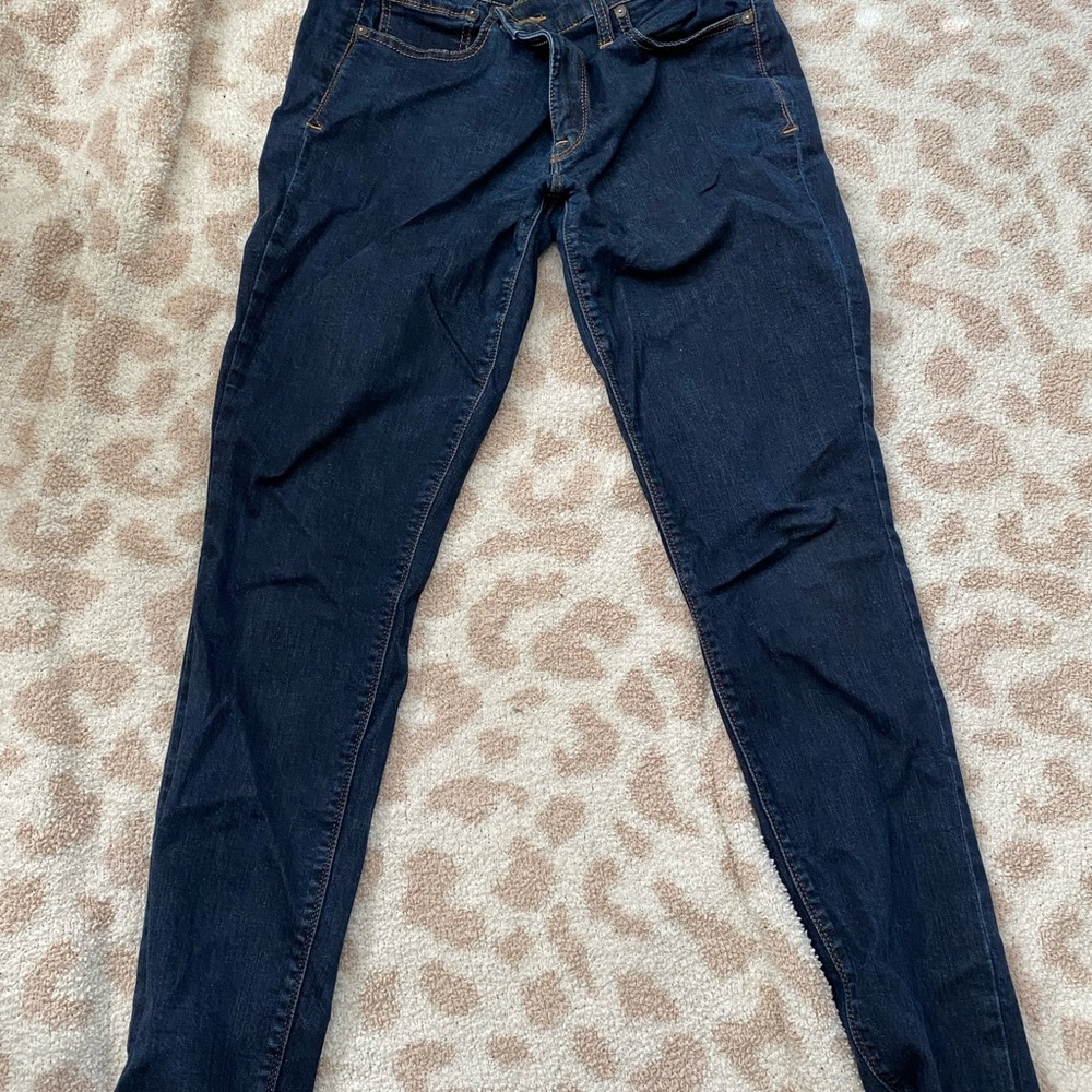 Express Women's Dark Blue Jeans